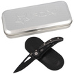 Fox Trendy Knife Black G10, Black PVD 440C by Moris Baroni (461G10)
