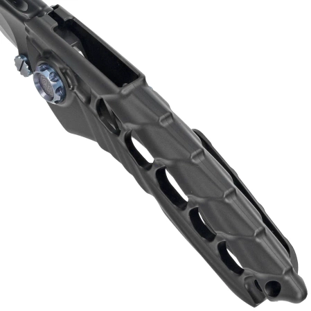 RikeKnife Alien 1 Black DLC Titanium, Satin M390 (RK-Alien1-B)
