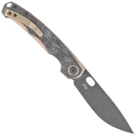 MKM Eclipse Knife Bronze Titanium, Black Stonewashed MagnaCut by Jesper Voxnæs (MK EL-BRCFD)