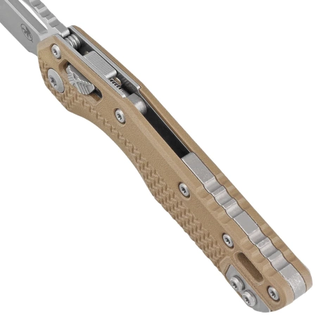 Nóż składany Microtech MSI S/E Dark Earth Polymer, Apocalyptic M390MK by Tony Marfione (210T-10APPMDE)