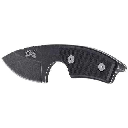 Nóż na szyję Herbertz CJH Neck Knife Black G10, Black Stonewashed 420 (55041 - 10000345)
