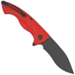 Nóż składany Kubey Timberwolf Red G10, Blackwashed 14C28N (KU208I)