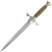 Sztylet Decor Habitat Templar Dagger, Black/Gold ABS, Satin Stainless Steel (S0298)