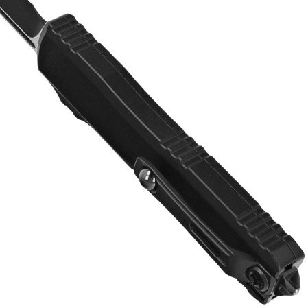 Nóż automatyczny OTF Microtech Ultratech Gen IV S/E Black Aluminium, Tactical M390MK by Tony Marfione (11214-1T)