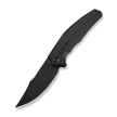 Nóż składany WeKnife Kyklos Black Titanium, Black Stonewashed M390 (WE23086-1)