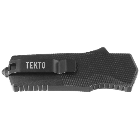 Tekto A5 Spry Mini T/E Black Aluminum OTF Knife, Black CPM S35VN
