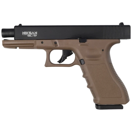 Niksan Defence NKS GL17 Tan Blow‑Back 4.5 mm Air Pistol