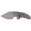 Nóż WE Knife Typhoeus Gray Titanium, Gray Stonewashed CPM 20CV (WE21036B-2)