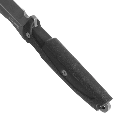 Nóż K25 RK-32499 RAH-66 Black Rubber, Titanium 7Cr17Mov