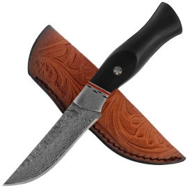 Martinez Albainox 32674 Knife Black Ebony, 73 Layers Damascus