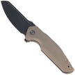 WE Knife StarHawk Bronze Titanium, Black Stonewashed CPM 20CV (WE21017-2)
