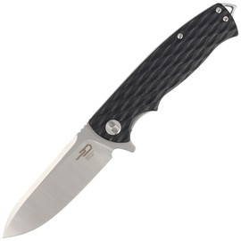 Nóż składany Bestech Grampus Black G10, Stonewashed/Satin D2 (BG02A)