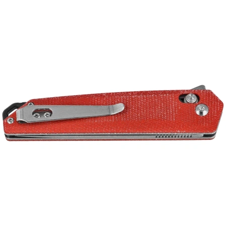 Nóż składany Herbertz CJH Red Micarta, Satin D2 (10000589)