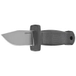 Demko Armiger 2 Clip Point Knife Black TPR, Satin 4034SS by Andrew Demko (ARM2-4034SS-CP)