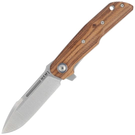 MKM Clap Knife Santos Wood, Satin M390 by Bob Terzuola (MK LS01-S)
