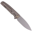 WE Knife Shakan LE No 172/210 Bronze Titanium, Gray Stonewashed CPM 20CV (WE20052B-2)