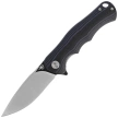 Nóż składany Bestech Bobcat Black / Blue G10, Black Stonewashed / Satin D2 (BG22D-2)