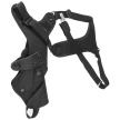 Dasta Thumb-break Shoulder Holster with Cross Rig for CZ 75 SP-01, CZ P-07, CZ P-10C, Glock 17, HK-USP, Walther P-99, SIG P-226, SIG P-228, SIG Pro, Steyer M9-A1 - right-handed