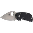 Spyderco CAT G-10 Black PlainEdge Knife (C129GP)