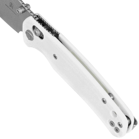 Nóż składany Bestechman Cicada's Wing White G10, Satin 10Cr15MoV (BMK06L)