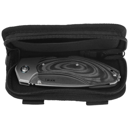 Nóż składany MKM Hero Black SureTouch, Stonewashed M390 by Tommaso Rumici (MK HR-STT)