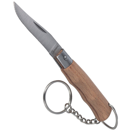 Knife keychain Martinez Albainox No 4, Natural Wood (18528-NW)