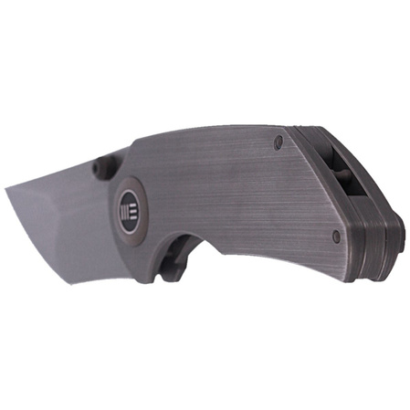 Nóż składany WE Knife Thug Gray Titanium, Gray Hand Rubbed CPM 20CV by Matt Christensen (2103B)