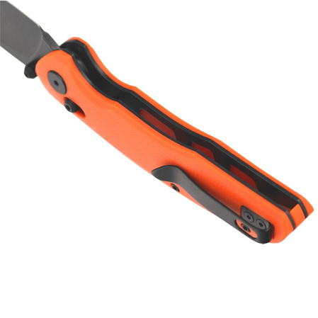 Bestechman Ronan Knife Orange G10, Black Titanized Stonewashed 14CN28N (BMK02H)