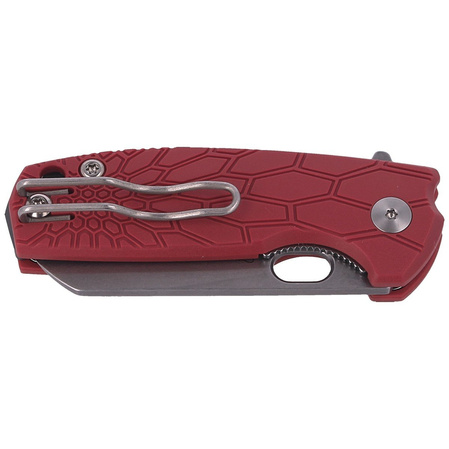 Fox Baby Core FRN Red Knife, Stonewashed N690 by Jesper Voxnaes (FX-608 R)