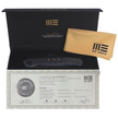 We Knife LE No 518/610 Seer Blue Titanium / Bronze Satin, Hand Rubber Silver (WE20015-2)