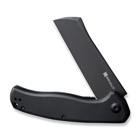 Sencut Knife Traxler Black G10, Black Stonewashed 9Cr18MoV (S20057C-1)