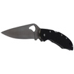 Spyderco Byrd Cara Cara 2 G-10 Black, PlainEdge (BY03GP2)