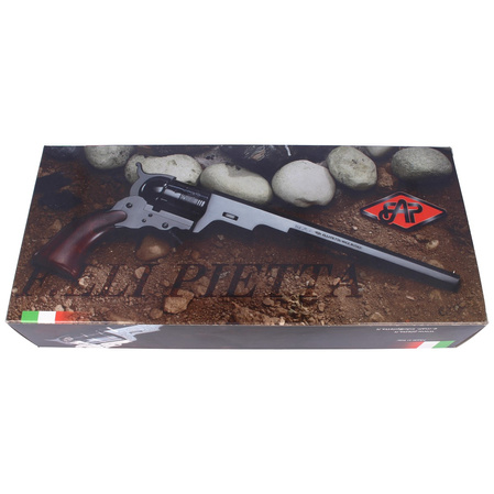 Rewolwer Pietta 1851 Colt Navy Yank Steel Sheriff .44 Laser Checkered (YAS44LC)