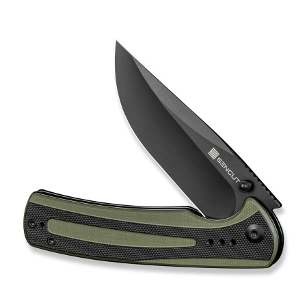 Nóż składany Sencut Regnator Green / Black G10, Black 9Cr18MoV (S24057-2)