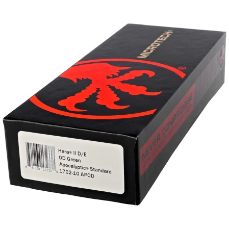 Nóż automatyczny OTF Microtech Hera II D/E OD Green Aluminium, Apocalyptic M390MK by Tony and Sean Marfione (1702-10APOD)