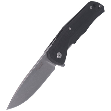 Nóż składany LionSteel T.R.E. G10 Black, Stone Washed Blade (TRE GBK)