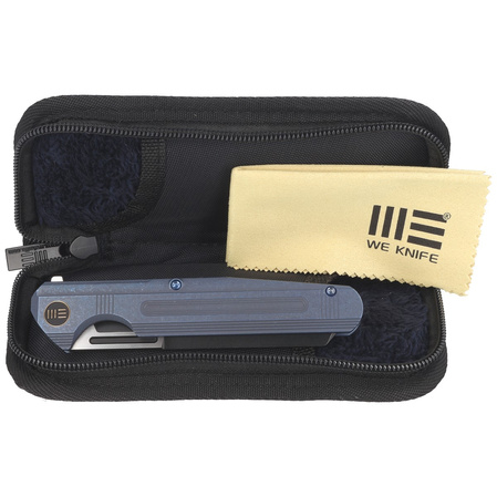 Nóż składany WE Knife Reiver LE No 044/260 Blue Titanium, Black Stonewashed CPM S35VN (WE16020-4)