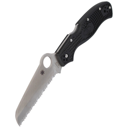 Spyderco Rescue 3 Lightweight Black Spyder (C14SBK3)