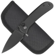 Civivi Qubit Black Aluminum, Black Stonewashed 14C28N (C22030E-1)