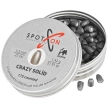 Spoton Crazy Solid Slug 22 .22/5.5mm AirGun Pellets, 175 psc 1.42g/21.91gr