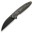 Nóż składany WE Knife Zenthra Bronze Titanium/Copper Foil Carbon Fiber, Black Stonewashed M390 (WE24021C-3)