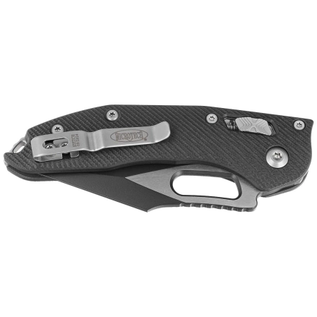 Microtech Stitch Ram-Lok S/E Knife Black Fluted G10, Black P/S M390MK by Sebastijan Berenji and Tony Marfione (169RL-2FLGTBK)