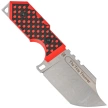 Midgards Messer The Tiny Thunrar Black/Red G10, Satin 14C28N by Ralph and Tina Zlobinsky knife (MM019)