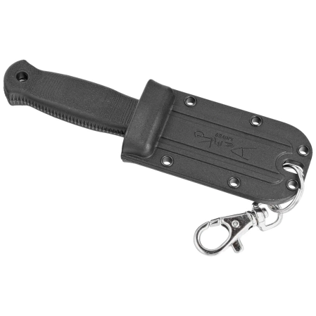 Nóż Demko Armiger 2 Clip Point Black TPR, Satin 4034SS by Andrew Demko (ARM2-4034SS-CP-SERR)