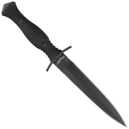 Nóż Spartan Blades Harsey Dagger Black Canvas Micarta, Black PVD MagnaCut by William W. Harsey (SB49BKBKKYBK)