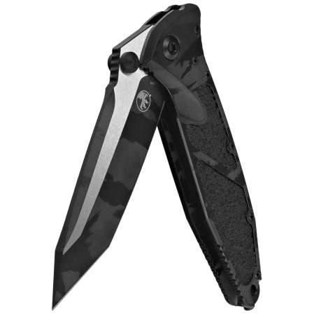 Nóż składany Microtech Socom Elite T/E-M Signature Midnight Tiger Camo Aluminium, Midnight Tiger Camo M390MK by Tony Marfione (161-1MTCS-Z4)