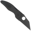 Nóż składany Spyderco MicroJimbo Black G10, Black DLC Plain CPM S30V by Michael Janich (C264GPBK)