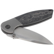 WE Knife Nitro Mini Gray Titanium / Marble Carbon Fiber, Satin CPM 20CV by Peter Carey (WE22015-1)