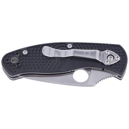 Spyderco Persistence Lightweight FRN Black, Plain 8Cr13MoV (C136PBK)