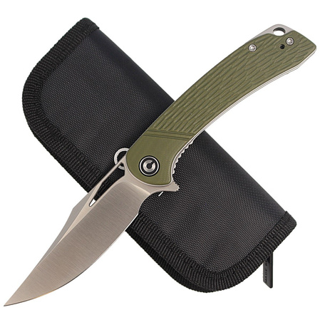 Nóż składany CIVIVI Dogma OD Green G10, Satin Finish (C2005A)